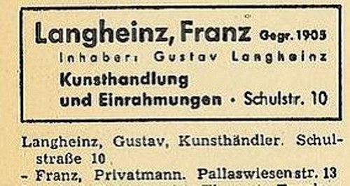 Adressbuch von 1949