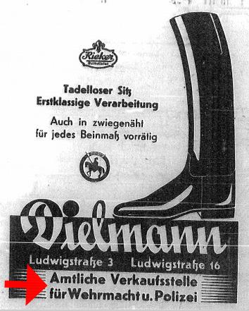 Anzeige in der Hessischen Landeszeitung 1940