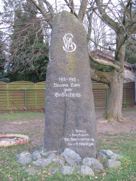 Gedenkstein in Arheilgen (2014)