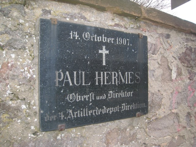 Gedenktafel für Paul Hermes (2007)