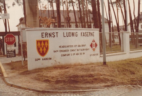 Eingangstor ca. 1990