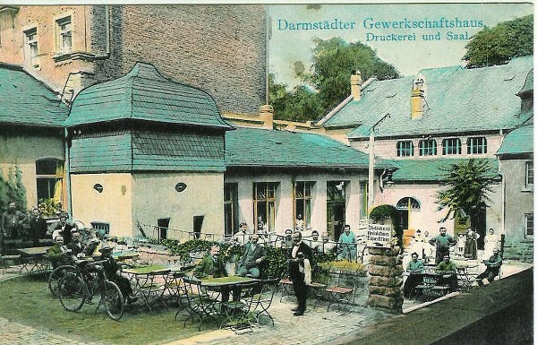 Gewerkschaftshaus in der Bismarckstraße 19 (1912)