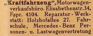Adressbuch 1928