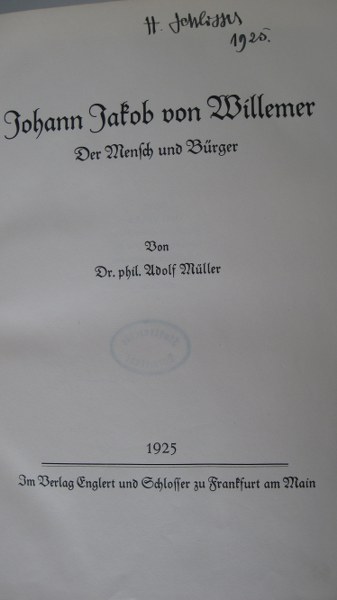 Dissertation Adolf Müller