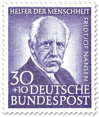 Briefmarke zu Ehren von Fridtjof Nansen