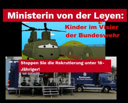 Aktion gegen Bundeswehrwerbung
